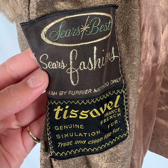 Vintage real leather / Furr jacket - Picture 4 of 4